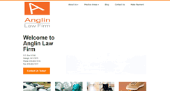 Desktop Screenshot of anglinlawfirm.com